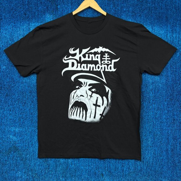King Diamond The Dark Sides Heavy Metal Band T-Shirt Size Extra Large - Picture 1 of 4